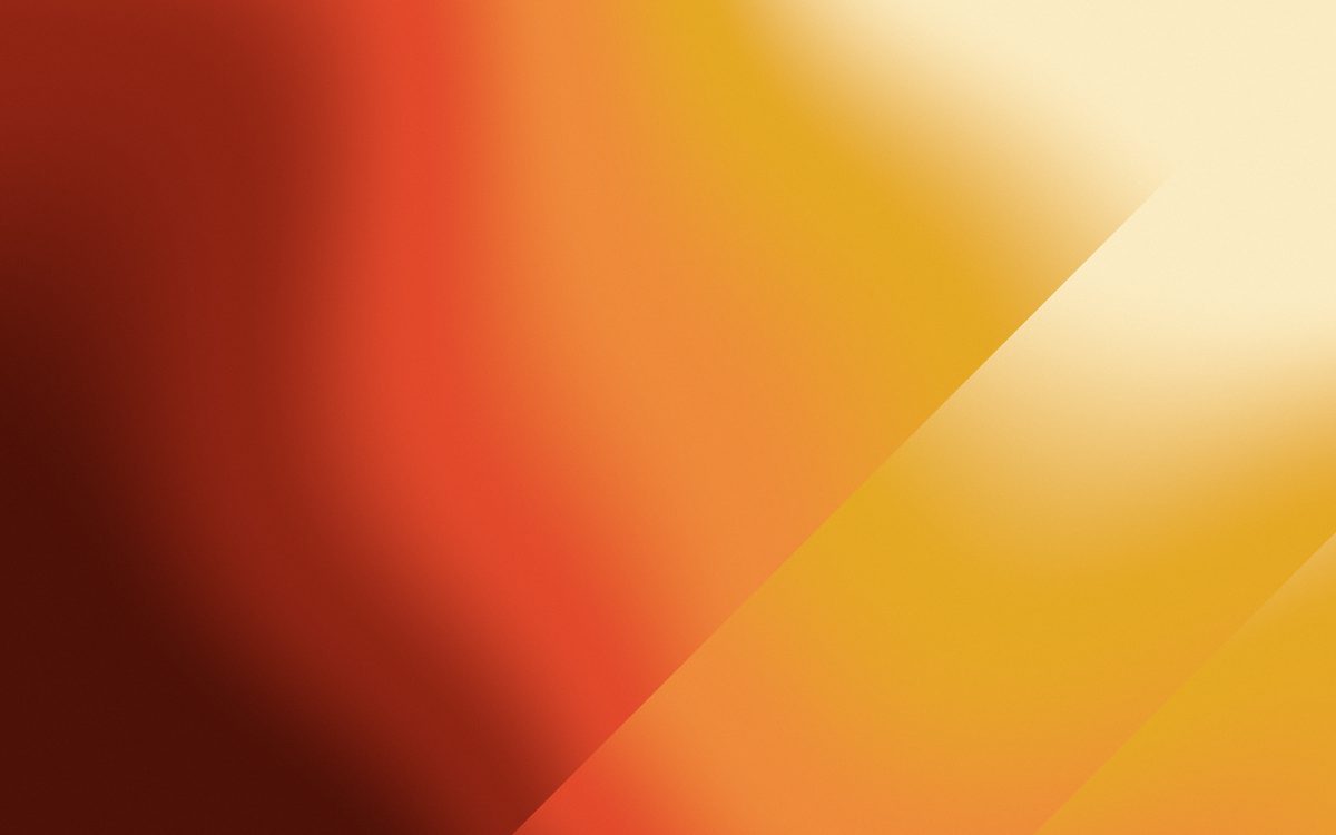 A red to gold gradient with two sharp diagonal edges of light